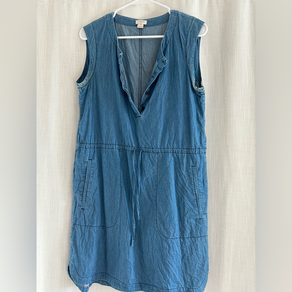 I crew chambray dress
